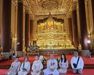 “อนุทิน-ธรรมนัส”ร่วมพิธีปลงผม “บิ๊กอ้อ”บวชถวายพระพันปีหลวง