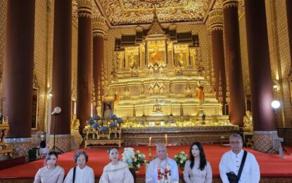 “อนุทิน-ธรรมนัส”ร่วมพิธีปลงผม “บิ๊กอ้อ”บวชถวายพระพันปีหลวง