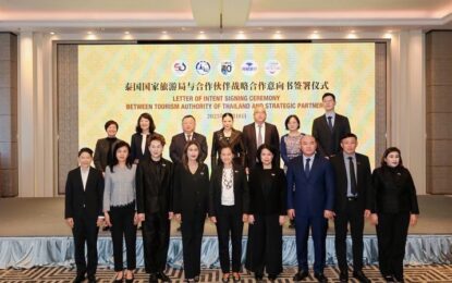 ไทย-จีน ผนึกกำลังลงนามการท่องเที่ยว Letter of Intent (LOI) เปิดบทใหม่ส่งเสริมความร่วมมือระดับยุทธศาสตร์ ณ นครไหโข่ว