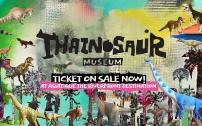 ‘Thainosaur Museum’ ยกทัพจักรวาลไดโนเสาร์พันธุ์ไทยบุกเอเชียทีค!  ครั้งแรกของไดโนเสาร์ที่ใหญ่ที่สุดในอาเซียน อวดความยิ่งใหญ่ในแลนด์มาร์กริมเจ้าพระยา