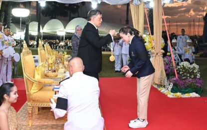 “ในหลวง” พระราชทานเหรียญรางวัลการแข่งขันกีฬาเรือใบ ประเภทเรือคีลโบ๊ท SSL 47 “พระราชินี” ทรงรับเหรียญทองประวัติศาสตร์ ซีเกมส์ ครั้งที่ ๓๓