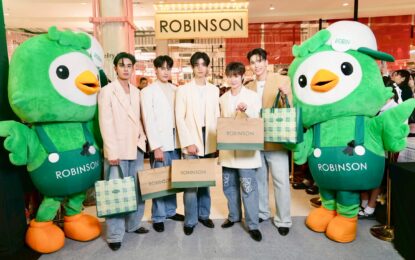 ต้อนรับปีใหม่! ห้างโรบินสัน ในเครือเซ็นทรัล รีเทล เปิดเทศกาลแห่งการ ‘ให้’ กับแคมเปญใหญ่  “ROBINSON SEASON OF GIVING” แท็กทีมทัพดารา นำโดย โทมัส-ปัง-เน็ต-แม้ก-ณฐ ชวนสัมผัสปรากฏการณ์ 4 การ ‘ให้’ แห่งปี “ให้ช้อป – ให้ความคุ้ม – ให้ประสบการณ์ความสุข – ให้สังคม” จัดเต็มครบทุกโมเมนต์แห่งความสุข