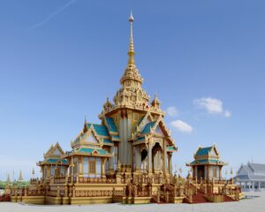 การออกแบบพระเมรุมาศ และเครื่องประกอบ เนื่องในพระราชพิธีถวายพระเพลิงพระบรมศพ สมเด็จพระนางเจ้าสิริกิติ์ พระบรมราชินีนาถ พระบรมราชชนนีพันปีหลวง