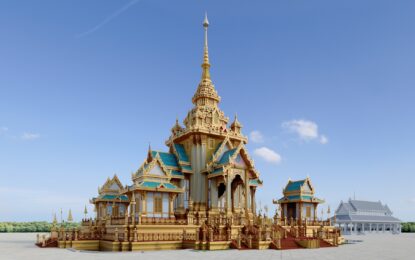 การออกแบบพระเมรุมาศ และเครื่องประกอบ เนื่องในพระราชพิธีถวายพระเพลิงพระบรมศพ สมเด็จพระนางเจ้าสิริกิติ์ พระบรมราชินีนาถ พระบรมราชชนนีพันปีหลวง