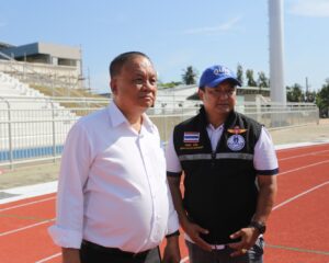 เรวัตฯ นายก  อบจ.ภูเก็ต ลงพื้นที่ตรวจความพร้อม เตรียมเปิดใช้สนามกีฬาสุรกุลอย่างเป็นทางการ