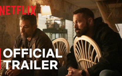 แค่ ยึดเงิน นับเงิน แล้วส่งมอบ จะไปยากอะไร! Netflix ปล่อยตัวอย่าง และภาพโปสเตอร์ของภาพยนตร์ เงินบาปกระชากคน นำแสดงโดย แมตต์ เดม่อนและ เบน แอฟเฟล็ค ก่อนสตรีมพร้อมกัน 16 มกราคมนี้ ที่ Netflix เท่านั้น!