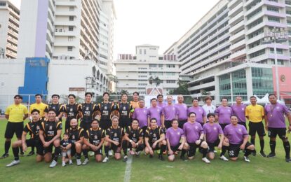 “เกรท-ไมค์-กอล์ฟ-ลีซอ” นำทัพดารา “STAR RIDER FC” ดวลแข้งเจ้าถิ่น “BANSOMDEJ FC” สร้างรอยยิ้มและความประทับใจส่งท้ายงาน “บ้านสมเด็จเฟสติวัล 2”