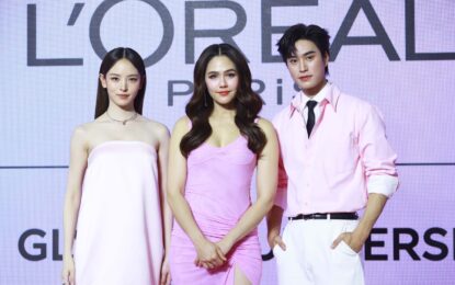 3 แบรนด์แอมบาสเดอร์ตัวท็อป ร่วมเปิดจักรวาลผิวไบร์ท-ผมกลอสขั้นสุด ในงาน L’Oreal Paris Glycolic Universe กลาง เซ็นทรัล ลาดพร้าว