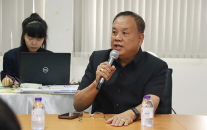 เรวัตฯ นายก  อบจ.ภูเก็ต ร่วมหารือพัฒนาระบบรถโดยสารประจำทาง ยกระดับความปลอดภัยและการเดินทางของประชาชน