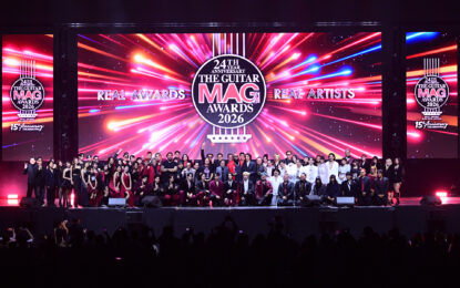 ค่ำคืนแห่งประวัติศาสตร์! กับ 19 รางวัลแห่งคุณค่า นำทัพคนดนตรีคว้ารางวัลใหญ่แห่งปี เพื่อเฉลิมฉลองครบรอบ 15 ปีของเวที THE GUITAR MAG AWARDS