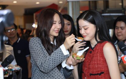 ช่อง 3 เปิดตลาดความอร่อย “แจ๋วแซ่บเฟ่อร์” แท็กทีม “แทน – ญดา” เสิร์ฟความหวานสุดฟิน เริ่มแล้ววันนี้! @ โลตัส บางใหญ่