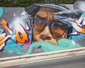 Concrete Dream: ชีวิต I เมือง I ความฝัน ที่เติบโตบนผนังคอนกรีต นิทรรศการกลุ่มของ 7 ศิลปินกราฟฟิตีจาก 3 ประเทศ @Maison JE Bangkok