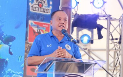 เรวัตฯ นายก อบจ.ภูเก็ต ผนึกพลังทุกภาคส่วน จัดโครงการเก็บขยะใต้ทะเล ฟื้นฟูแหล่งปะการังเทียม ปี 2569