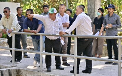 เรวัตฯ นายก  อบจ.ภูเก็ต ลงพื้นที่กมลา เดินหน้าพัฒนาอ่างบางหวาน–สนามฟุตบอล ยกระดับคุณภาพชีวิตประชาชน