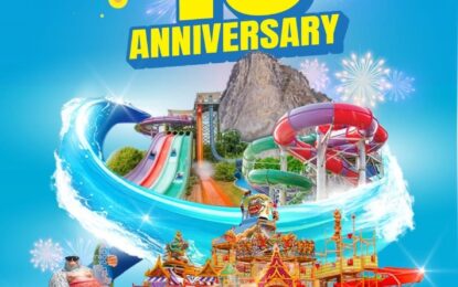 สวนน้ำรามายณะ พัทยา ปล่อยพลังความมันส์รับสงกรานต์! สาดกิจกรรมความสนุกไม่อั้น 5 วันเต็ม  แจกฟรี! ปืนฉีดน้ำ วันที่ 11 – 15 เม.ย. 2569 พร้อมชวนฉลองครบรอบ 10 ปีสุดยิ่งใหญ่