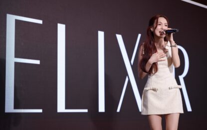 “เลิฟ – แจ็คกี้ – เตริ์ด” ร่วมงานเปิดตัวกันแดดขายดีเฉดสีใหม่!  ELIXIR Day Care Revolution Tone Up Beige SPF50+ PA++++  ฉลองยอดขายผลิตภัณฑ์กันแดดกว่า2.5ล้านชิ้น ทั่วโลก