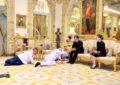 พระบาทสมเด็จพระเจ้าอยู่หัว  และสมเด็จพระนางเจ้า ฯ  พระบรมราชินี  เสด็จออก ณ พระที่นั่งอัมพรสถาน  พระราชวังดุสิต พระราชทานพระบรมราชวโรกาสให้  พลเอก สุรยุทธ์  จุลานนท์  ประธานองคมนตรี  นำ หม่อมหลวงปนัดดา  ดิศกุล องคมนตรี  ซึ่งทรงพระกรุณาโปรดเกล้าโปรดกระหม่อมแต่งตั้ง  เฝ้าทูลละอองธุลีพระบาท  ถวายสัตย์ปฏิญาณก่อนเข้ารับหน้าที่