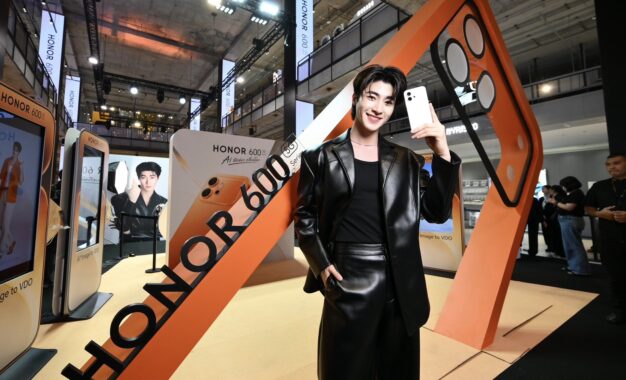 “บลู พงศ์ทิวัตถ์” เสิร์ฟความฟินในงานเปิดตัวสมาร์ตโฟน HONOR 600 Series  พร้อมชวนสัมผัสนวัตกรรมสุดล้ำ AI ทัชเดียว เปลี่ยนโลก