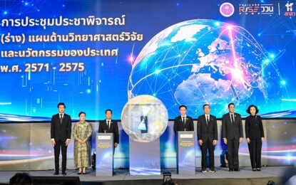 สกสว.เปิดพิมพ์เขียวร่างแผน ววน. ปี 71-75  ยศชนันชี้ต้องยกระดับสู่เศรษฐกิจใหม่อย่างยั่งยืน