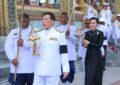 พระบาทสมเด็จพระเจ้าอยู่หัว และสมเด็จพระนางเจ้า ฯ พระบรมราชินี เสด็จพระราชดำเนินไปในการพระราชพิธีทรงบำเพ็ญพระราชกุศลวิสาขบูชา เนื่องในวันวิสาขบูชา ประจำปี ๒๕๖๙ ณ พระอุโบสถวัดพระศรีรัตนศาสดาราม พระบรมมหาราชวัง