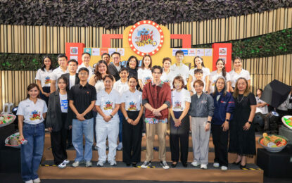 ช่อง 3 เปิดมหกรรมอาหารสุดยิ่งใหญ่ “แจ๋วแซ่บเฟ่อร์” “เก้า นพเก้า” เสิร์ฟความฟิน ชวนสายกินเช็กอินที่ชั้น G ฟิวเจอร์พาร์ค!