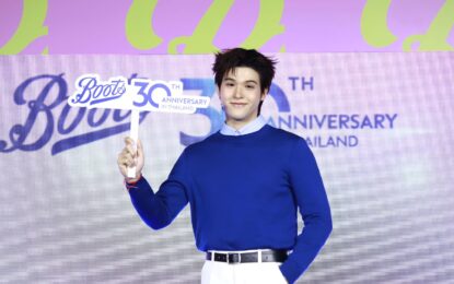 ห้างแตก! เปิดตัว “สกาย-วงศ์รวี” Friend of Boots  เสิร์ฟโมเมนต์สุดฟินฉลอง 30 ปีบู๊ทส์