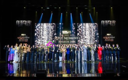 คนบันเทิงคับคั่ง “The Viral Hits Love Moment Awards 2026” จัดใหญ่ Pride Mouth สมศักดิ์ศรีเวทีรางวัลมหาชน  เฉลิมฉลองทุกความรัก ทุกโมเมนต์ และทุกพลังจากแฟนคลับ