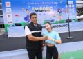 เบเบ้ ธันย์ชนก นำทีมออกสเต็ปชวนทุกคนขยับร่างกายไปกับจังหวะแอโรบิกสุดมันส์ ในกิจกรรม “EM-ROBIC DANCE FOR MOM @BENCHASIRI PARK