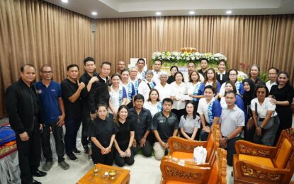 สมาคมผู้สื่อข่าวภูเก็ตร่วมเป็นเจ้าภาพสวดพระอภิธรรมศพ “ยงยศ พฤกษารักษ์” ผู้สื่อข่าวอาวุโส