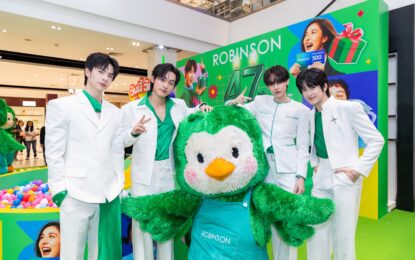 ดารายกทัพฉลอง 47 ปี “ห้างโรบินสัน” ส่งต่อ “วันสุข” ทั่วไทย“ลาเต้–คิม–คอปเปอร์–ฟีฟ่า–แม้ก–ตี๋–เฮง–นอร์ท–อ๊อตโต้” สร้างโมเมนต์สุดคึกคัก พร้อมเดินหน้าจัดเต็มกิจกรรม–โปรโมชัน ถึง 22 ก.ย. 69