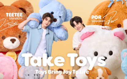 Take Toys เปิดตัวพรีเซ็นเตอร์คู่แรกอย่างเป็นทางการ “ตี๋ตี๋ – วันพิชิต” และ “ป๋อ – ศุภการ” แท็กทีมส่งต่อความสดใส สร้างสีสันให้กับทุกไลฟ์สไตล์ พร้อมก้าวสู่บทบาท “Friend of SEEK ‘N KEEP” อย่างเต็มตัว